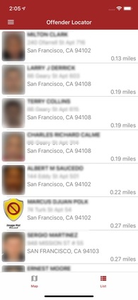 Offender Locator screenshot 2