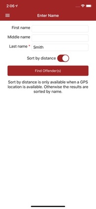 Offender Locator screenshot 6